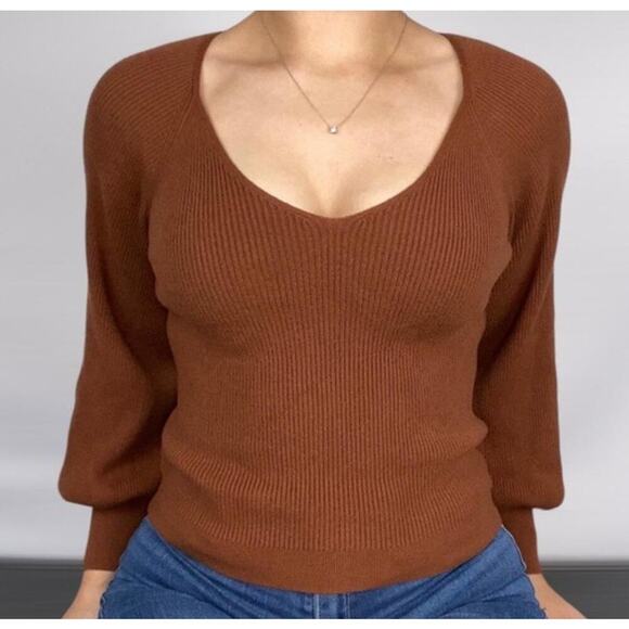 Abercrombie And Fitch Ribbed Sweater - Picture 1 of 6